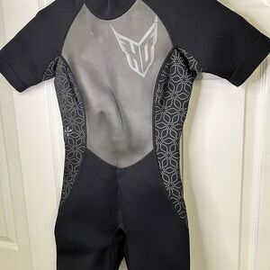 HO Sports Womens Wetsuit Size 6 Shorty Black Swim Surf Neoprene